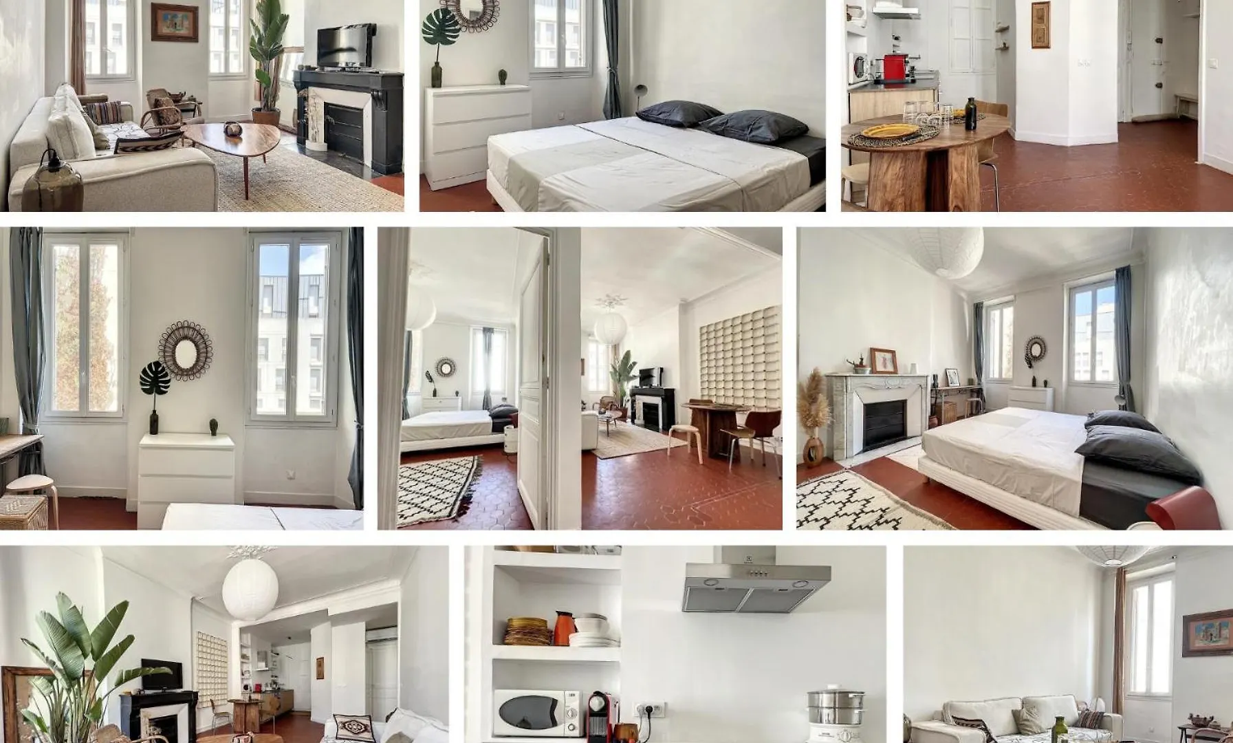 Apartment Appartement Marseillais - Climatisation & Spacieux - Les Freres De La Loc' Marseille